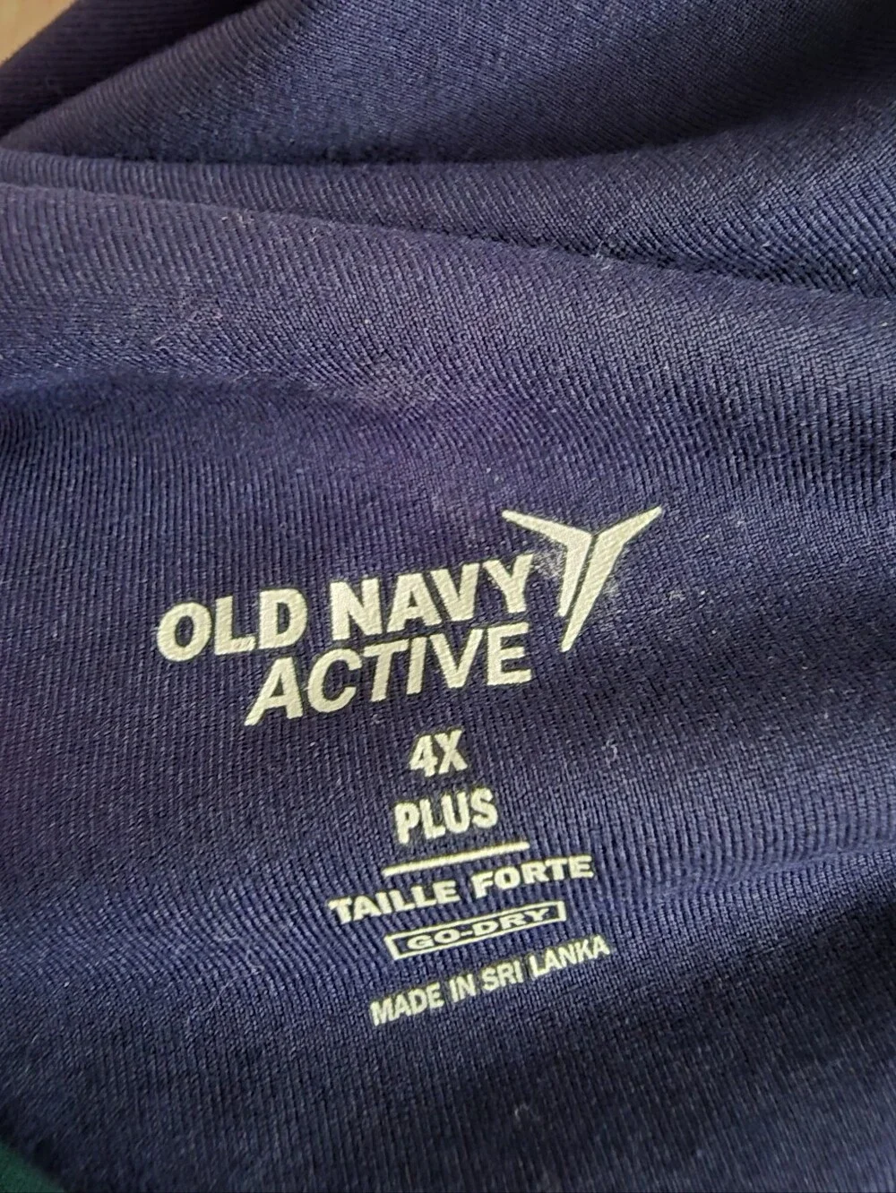 Old Navy Women’s Tropical Print Sports Bra - Pink & Navy 4x